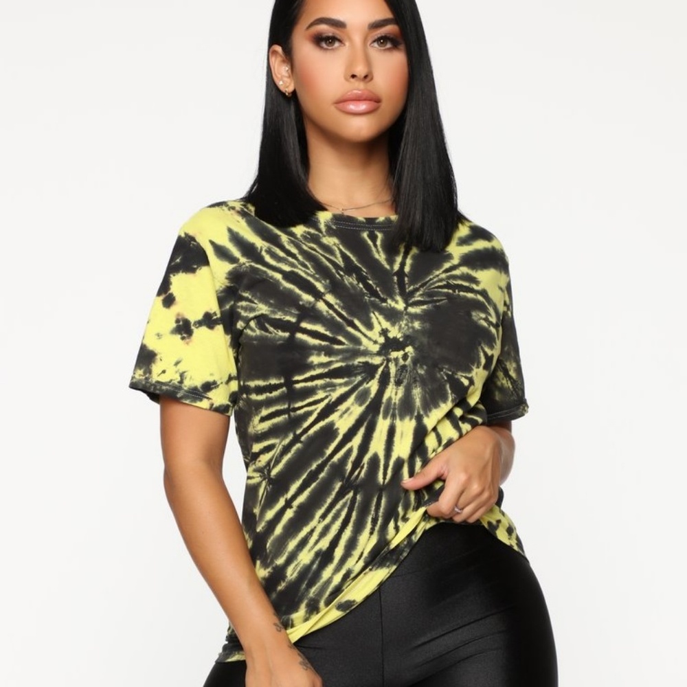 Fashion Nova Tie Dye Shirt NEW